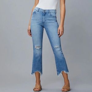DL1961 Bridget Boot Jeans Droplet Distressed